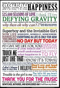 Image result for Broadway Musical Quotes