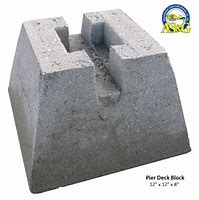 Image result for Concrete Form for Pier Blocks