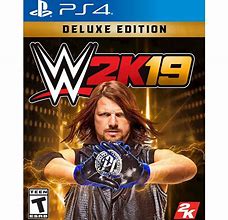 Image result for WWE 2K19 PS4 Disc
