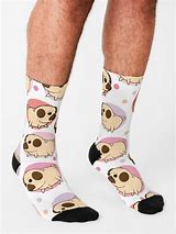 Image result for Socks with Pugs