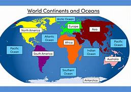 Image result for How Many Continents Are There