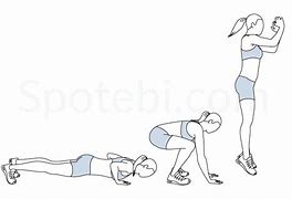 Image result for Burpees Drawing