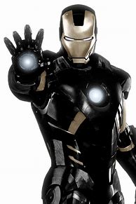 Image result for Black Iron Man Costume