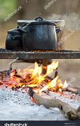 Image result for Open Fire Cooking Pots