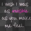 Image result for Quotes About Feeling Invisible