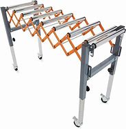 Image result for Adjustable Roller Stand for Table Saw