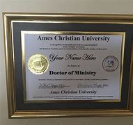 Image result for Doctor Degree Certificate