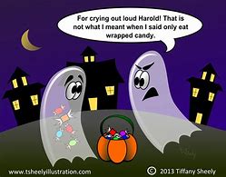 Image result for Halloween Humor Cartoon