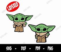Image result for Grogu Baby Yoda SVG