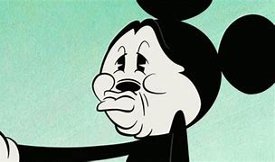 Image result for Mickey Mouse Sad Face