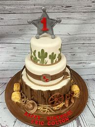 Image result for Happy Birthday Cowboy Cake