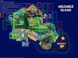 Image result for Pokemon Ultra Moon Map