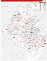 Image result for Fairfax County Map