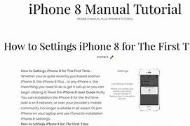 Image result for Apple iPhone 8 Operation
