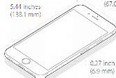 Image result for New iPhone 6 Size