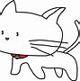 Image result for Cat Cartoon Black and White