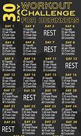 Image result for 21 Day Challenge Workout Plan