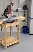 Image result for DIY Miter Saw Stand with Wheels