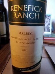 Image result for Kenefick Ranch Malbec