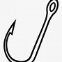 Image result for Fish Hook Drawing