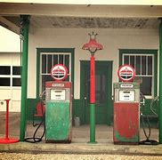 Image result for Old Gas Station Gate