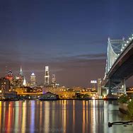 Image result for Philadelphia Night Skyline Downtown