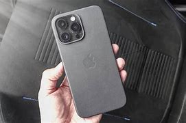 Image result for Apple Leather Case 14 Pro Max