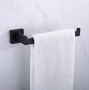 Image result for Black Wall Mount Sink Towel Holder