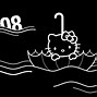 Image result for Black Hello Kitty Desktop