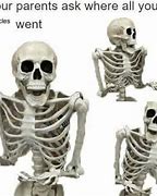 Image result for Skeleton Meme
