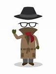 Image result for Invisible Man Outlin Cartoon