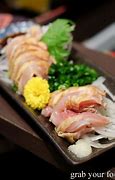 Image result for chicken sashimi japanese