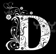 Image result for Fancy Alphabet Letter D