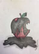 Image result for Rotten Apple Painting