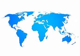 Image result for Flat Map of the World Printable