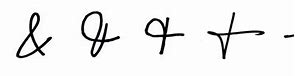 Image result for Cursive Plus Symbol