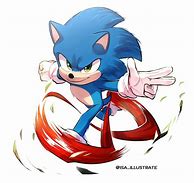 Image result for Cute Movie Sonic Fan Art