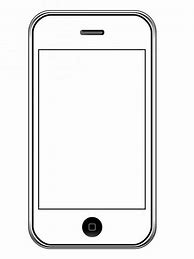 Image result for iPhone 5 Black and White Image Outline