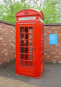Image result for Miniature Red Phone Box