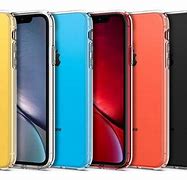 Image result for Clear Yellow and Red iPhone XR Case