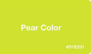 Image result for Pear Color