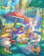 Image result for Anime Mushroom Animals