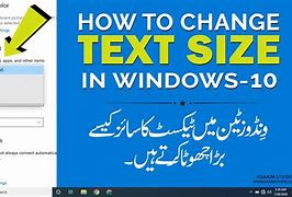 Image result for View Text Size