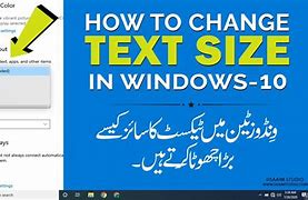 Image result for Change Text Size and Color