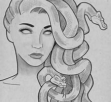 Image result for Medusa Drawing Reference