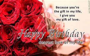 Image result for Happy Birthday to the One I Love Card