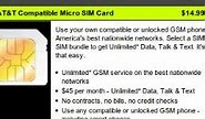 Image result for At and T Sim Card Color