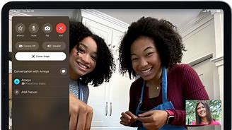 Image result for Turn Off Center Stage iPad Facetime