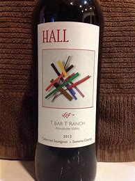 Image result for Hall Cabernet Sauvignon T Bar T Ranch