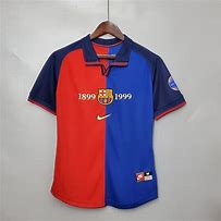 Image result for FC Barcelona Vintage Jersey